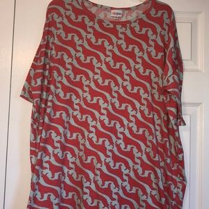 EUC LulaRoe Irma med DOGS!